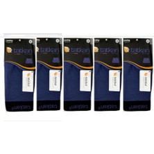 Tatkan Erkek 5'li Modal Penye (Likralı Esnek) Spor Kesim Slim Fit Boxer Külot  (Kombin) Abani Classic