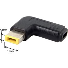 Stayrea USB 3.1 Type C Usb-C Dikdörtgen Dc Fiş 5.5mm 7.4mm 3.0mm 2.5mm Pd Şarj Güç Adaptörü 90 Derece Açılı Tür 9 (Yurt Dışından)