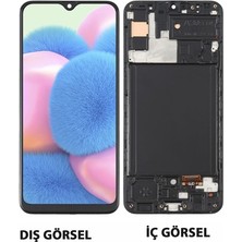 Teknonet Samsung Galaxy A30S Uyumlu OLED Lcd+Dokunmatik+Çıtalı
