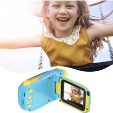Zuomee Çocuk Dijital Kamera 1080P 20MP Mini Taşınabilir 2.4 Inç Ekran Hediye (Yurt Dışından)