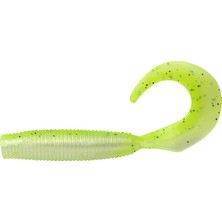 Daiwa Bait Junkie Grub Soft 10CM Silikon Yem Renk : Yuzu Uv