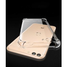 Huawei P Smart Uyumlu Kılıf Airbag Darbe Korumalı Şeffaf Nitro Slivovo Anti Shock Silikon Kapak