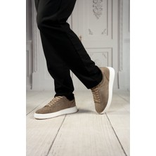 Erkek  Deri Bağcıklı Ayakkabı - Süet Erkek Ayakkabı