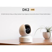 Imou 3 Mp Iç Ortam Pt Kamera (Dk2) IPC-DK2-3H1W