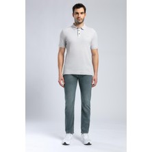 Lee Cooper Harry Erkek Straıght Normal Kesim Normal Bel Düz Paça Jean Pantolon Yeşil