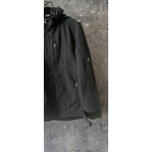 Dükkan 07 Softsehel Su Itiçi Özelliği Rüzgar Geçirmez Kapşonlu Mont Kolları Ayarlanabilir