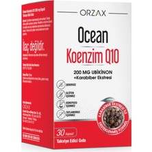 Orzax Ocean Koenzim Q10 200 Mg 30 Kapsül 8697595873977