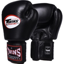 Twins Bgvl3-Bk Boks Eldiveni Siyah Deri Muay Thai Eldiveni