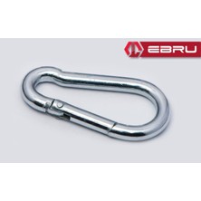 TeknoTrust 12 mm yaylı karabina, dayanıklı ve güvenilir, 2 yıl garanti ile kullanımda.