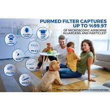 Fakir Vigor Plus Hepa + Karbon Filtre - Purmed Filter