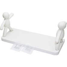 Rambo Manken Tuaklı  Plastik Etejer Yapışkanlı BÜYÜK=13.5 x 33 cm
