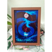 Trabzonspor,led Işıklı Dekoratif Çerçeve.