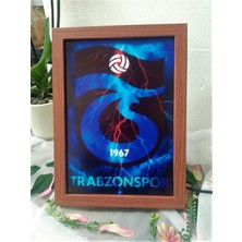 Trabzonspor,led Işıklı Dekoratif Çerçeve.