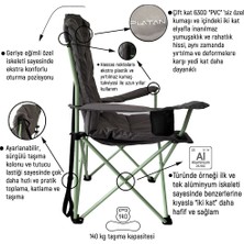 Platan Chair Ones-LP Hafif Katlanır Kamp Piknik Sandalyesi - Koltuğu Xl