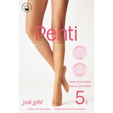 Yok Gibi 5 Den Ten Rengi Pantolon Çorabı