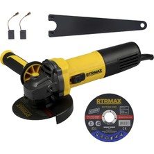 Rtrmax RTM1095 Avuç Taşlama Makinası 125 mm 950 W Devir Ayarlı