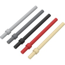 Titanyum METALLIC316 10 Adet Moc Parçaları 63965 18274 Bar 6l Durdurma Halkası ile Uyumlu Tuğlalar Dıy Montaj Yapı Taşları Parçacık Çocuk Beyin Oyuncak Hediye (Yurt Dışından)