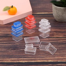 4 Adet 1/12 Ölçekli 4 Adet Minyatür Dollhouse Gıda Kabı Mini Sebzelik Meyve Kutusu, Yemek Kabı Sebzelik Blythe Doll Bebek Aksesuarları Oyuncak (Yurt Dışından)