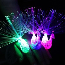 1 Adet Rastgele Renk Karanlıkta Parlayan Çocuk Oyuncak 1 Adet Aydınlık Tavuskuşu Dekorasyon Açık Işık Oyuncaklar Flaş LED Işıklar Yıldızlar Karanlıkta Parlıyor Çocuk Oyuncakları (Yurt Dışından)