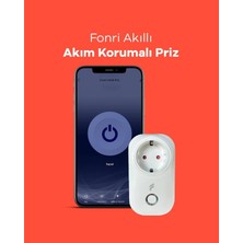 Fonri Wi-Fi Akıllı Priz Akım Korumalı