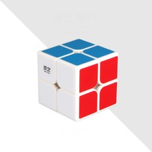 06 2x2 Sihirli Küp 2 By 2 Küp Rubix Qiyi 50MM Hız Cep Etiket Bulmaca Küp Profesyonel Eğitici Oyuncaklar Çocuklar Için Küp Cubo (Yurt Dışından)