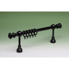 Ahşap Rustik Siyah 28 MM.100  cm .