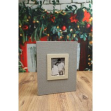 Nrcn Fotoğraf Albümü 10 x 15 cm 200' lük Koton Desenli Vizon