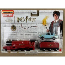 Matchbox Convoys Harry Potter Hogwarts Express Train Tender & 1962 Ford Anglia