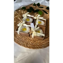 Fiore Hediyelik Süslemeli Papatya Nişan Hediyeliği 20 Adet,papatya Mum, Doğum,sünnet, Düğün Nişan Söz,hediyelik