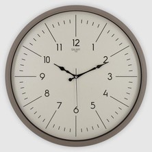 Galaxy Premium Serisi Sessiz Akar Latin Rakamlı Saniye Baskılı Klasik 50  cm  Duvar Saati