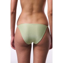 Açık Yeşil Jadira Side Tokalı Slip Bikini Altı
