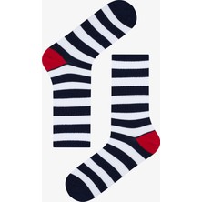 Penti Erkek Stripe 3lü Çok Renkli Soket Çorap
