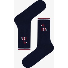 Penti Erkek Stripe 3lü Çok Renkli Soket Çorap