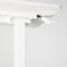 Vesamax Yüksekliği Ayarlanabilir Laptop Sehpası Beyaz 68 x 36  cm
