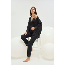 Sevim 16661 Kadın 3 Lü Pijama Takım