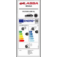 Lassa 195/50 R16 88V Xl Revola Oto Yaz Lastiği (Üretim Yılı:2025)