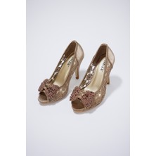 Saten Kadın Abiye Ayakkabı