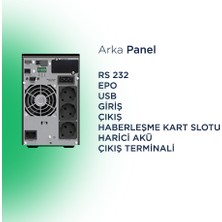 Diasrun DSRN-1101 1000VA On Line Kesintisiz Güç Kaynağı On Line Ups