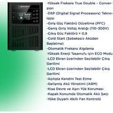 Diasrun DSRN-1101 1000VA On Line Kesintisiz Güç Kaynağı On Line Ups