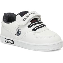 U.s. Polo Assn. Cameron Jr 5fx Çocuk Sneaker Beyaz Laci