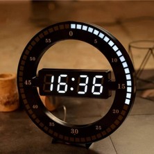 3D LED Dijital Elektronik Modern Duvar ve Masa Saati