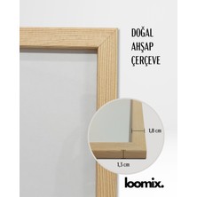 Fotoğraf Çerçevesi - Ahşap Çerçeve - Posterli Duvar Çerçevesi