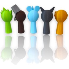 LOY3D Sprunki Effects Karekterleri Kaliteli Baskı 7 cm Set 5 Adet Figür Lime, Brud, Sky, Gray, Garnold