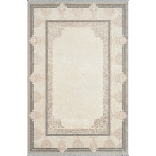 Pierre Cardin Pier Zen HG03A Krem Gri Viskon Akrilik Yumuşak Leke Tutmaz Silinebilir Halı