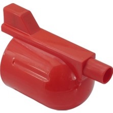 İcanpares Fantom Uyumlu Süpürge Toz Haznesi - P 1200 Pratik, Du 2000 Speedy, Du 2100 Speedy Pro - Kırmızı