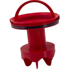 İcanpares Rowenta & Tefal Uyumlu Süpürge Toz Haznesi Seperatörü - Ro 3786, Ro 3723, UW3723TR Compact Power Cyclonic - Kırmızı