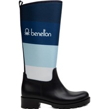 Benetton® | BN-50010 - 34124 Lacivert - Kadın Çizme