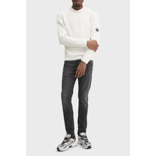 Tommy Jeans Slim Fit Normal Bel Dar Paça Jeans Erkek Kot Pantolon DM0DM18145 1bz