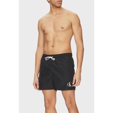 Calvin Klein Logolu Belden Bağlamalı Mayo Short KM0KM01101BEH Erkek Mayo Short KM0KM01101 Beh