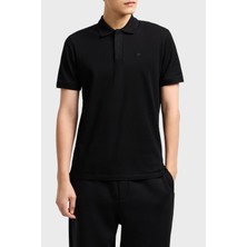 Emporio Armani  Pamuk Gizli Düğmeli Polo Yaka T Shirt Erkek Polo Yaka T Shirt EM000850 AF12955 UC001